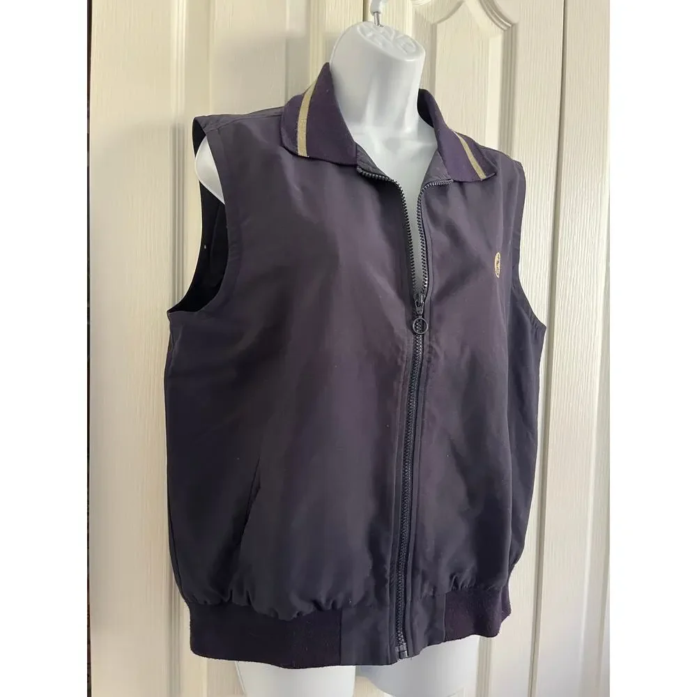 Sunderland of Scotland Men's M Navy Golf Vest Designed Scotland Made USA